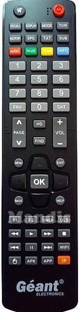 Télécommande Géant Ott  500-600-950