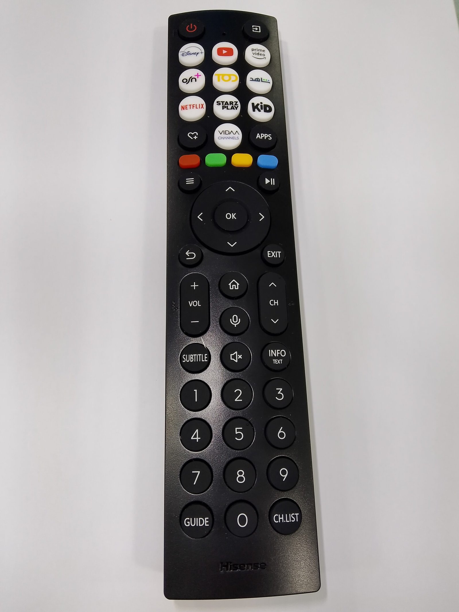 Télécommande d'origine HISENSE